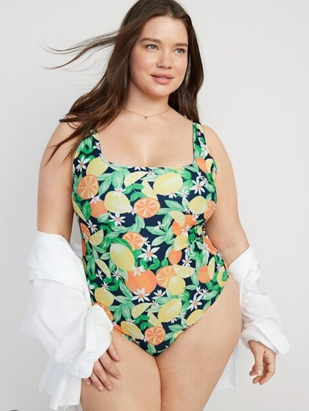 Old Navy Twist-Back Cutout One-Piece Swimsuit